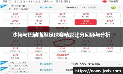 沙特与巴勒斯坦足球赛精彩比分回顾与分析